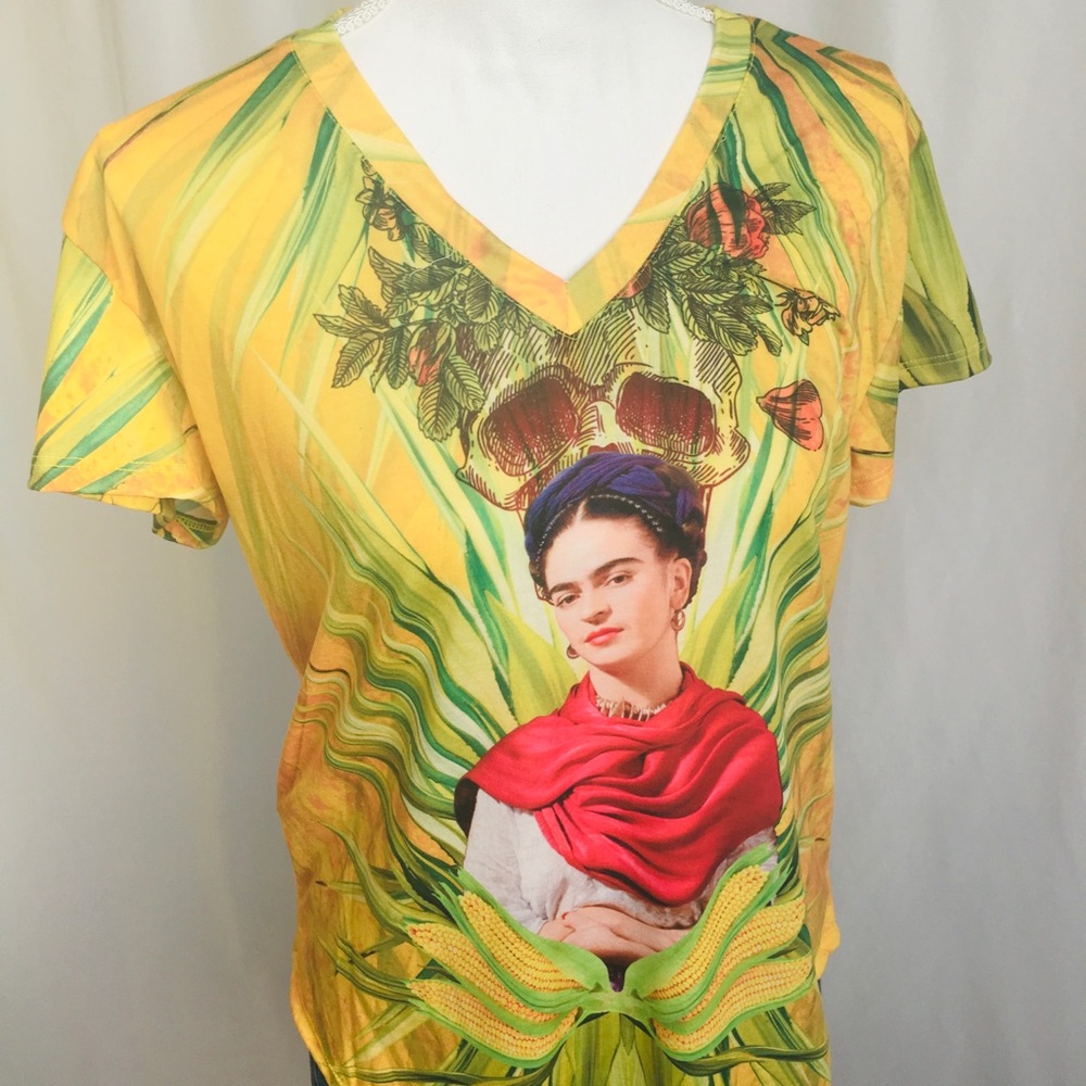 Frida Kahlo Graphic Tee Shirt